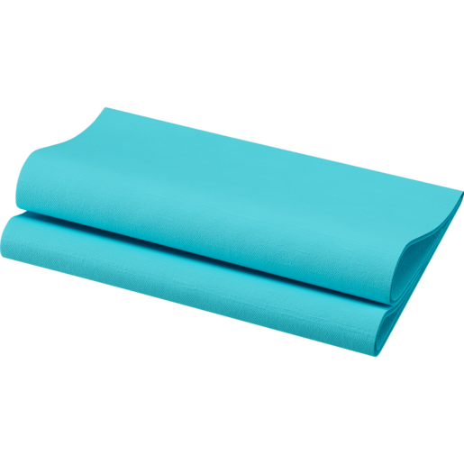 Duni Bio Dunisoft® mint blue napkin 40x40cm 1/4-fold 60pcs