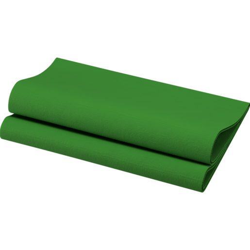 Duni Bio Dunisoft® leaf green napkin 40x40cm 1/4-fold 60pcs