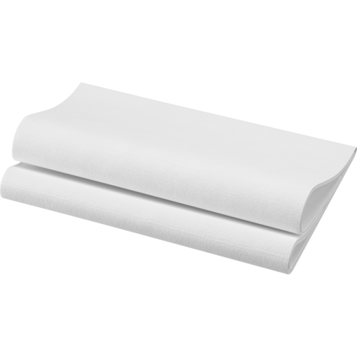 DUNI Bio Dunisoft® white napkin 1/4 40x40cm 6x60pcs