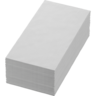 Duni white napkin 40x40cm 2-ply 1/8-fold 300pcs