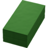 Duni Dunisoft® Bio leaf green napkin 40x40cm 1/8-fold 60pcs
