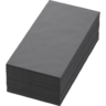 Duni Bio Dunisoft® granite grey napkin 40x40cm 1/8-fold 60pcs