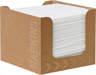 Duni Dunisoft® Bio white napkin in carton dispenser 20x20cm 50pcs