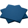Duni Bio Dunisoft® dark blue napkin 1/4-fold 20x20cm 180pcs