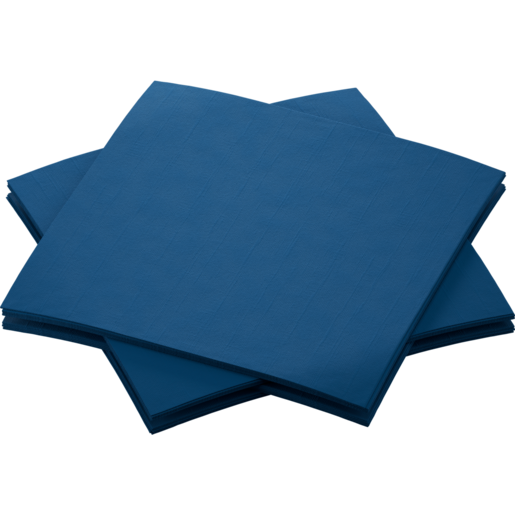 Duni Bio Dunisoft® dark blue napkin 1/4-fold 20x20cm 180pcs