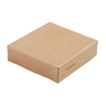 Duni ecoecho Viking Cube mini brown cardboard lid 75x75x20mm 300pcs