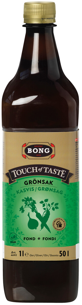 Bong Touch of Taste grönsaksfond 1l