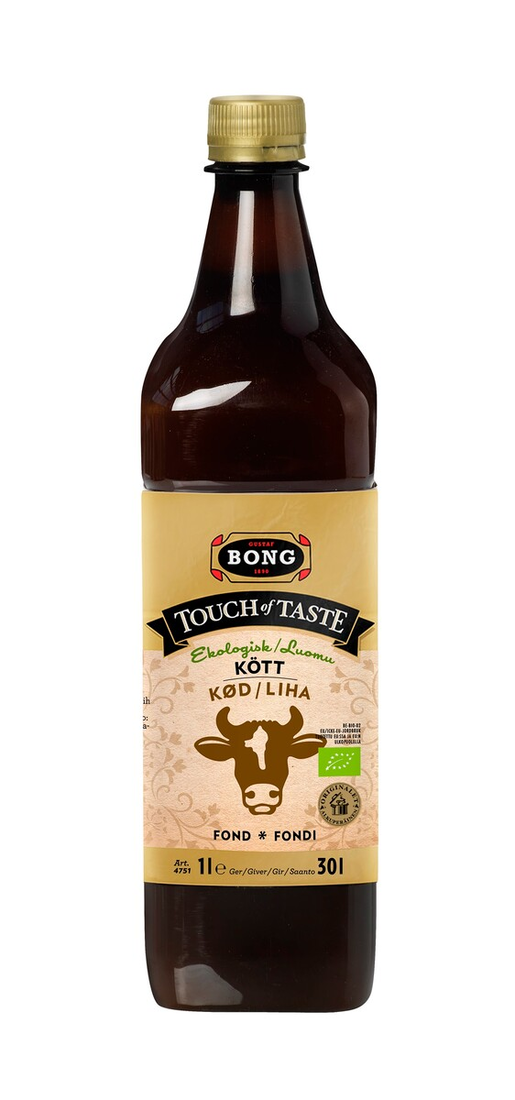 Bong Touch of Taste Ekologisk Köttfond 1L
