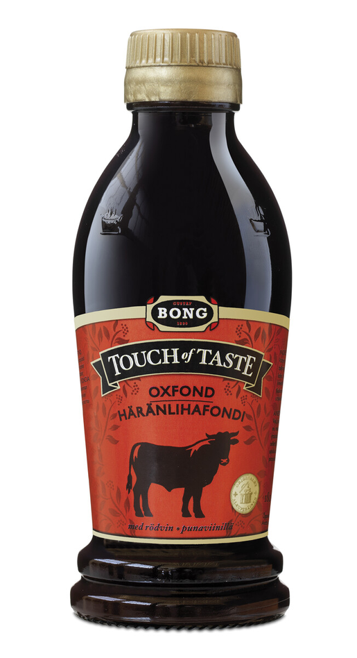 Bong Touch of Taste oxfond med rödvin 180ml