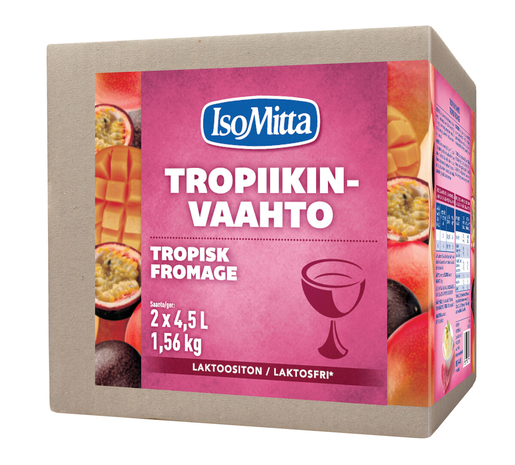 IsoMitta tropical fromage ingredients  2x780g lactose free