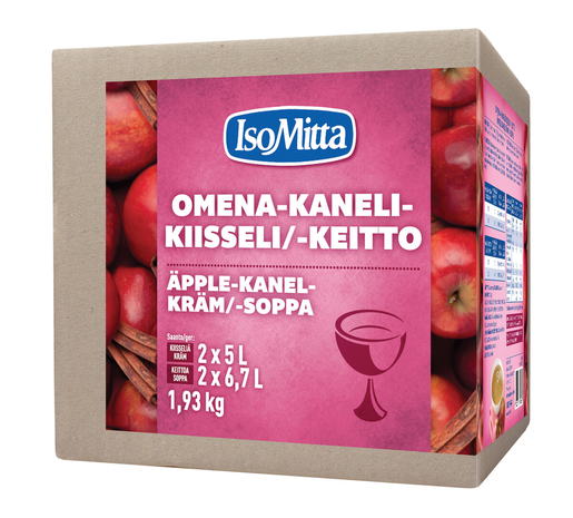 IsoMitta Äpple-kanelkräm/-soppa 2x0,965kg