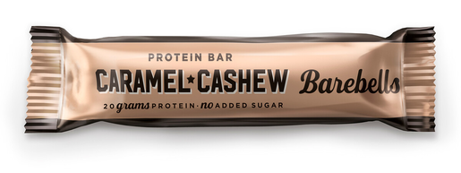 Barebells caramel och cashew proteinbar 55g