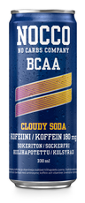 NOCCO BCAA Cloudy Soda hiilihapotettu energiajuoma 0,33l