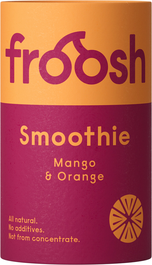 Fazer Froosh Fruktsmoothie 150 ml burk Mango och Apelsin