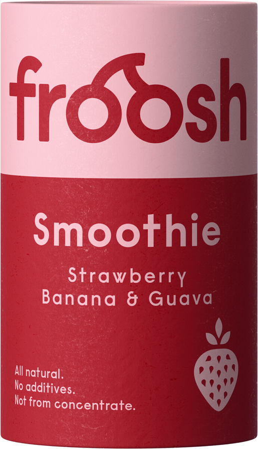 Froosh Smoothie Mansikka, Banaani & Guava 150 ml