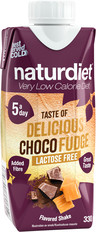 Naturdiet VLCD chocofudge shake 330ml lactose free