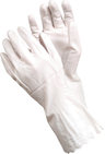 TEGERA 8190 STAR2 7/S white plastic protection gloves (pvc)