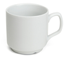 Merx Palma mug 24cl 6pcs white stackable