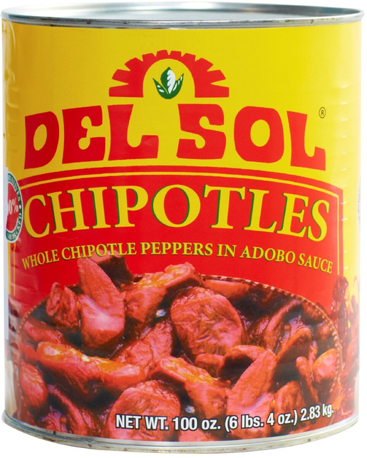 Del Sol Chipotle jalapeno adobo kastikkeessa 2,83kg/1,2kg