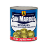 San Marcos green jalapeno slice 2,8/1,54kg