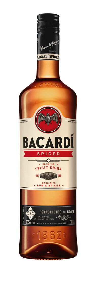 Bacardi Spiced Rom35% 0,7L