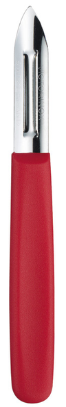 Victorinox Kuorimisveitsi 2-puolinen 16cm punainen muovikahva