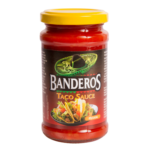 Banderos medium taco sauce 230g