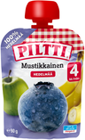 Piltti apple blueberry banana fruit puree 4months 90g pouch