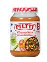 Piltti Beef vegetable kids meal 8months 190g