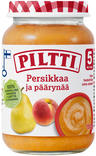 Piltti peach-pear fruit puree 5 months 190g