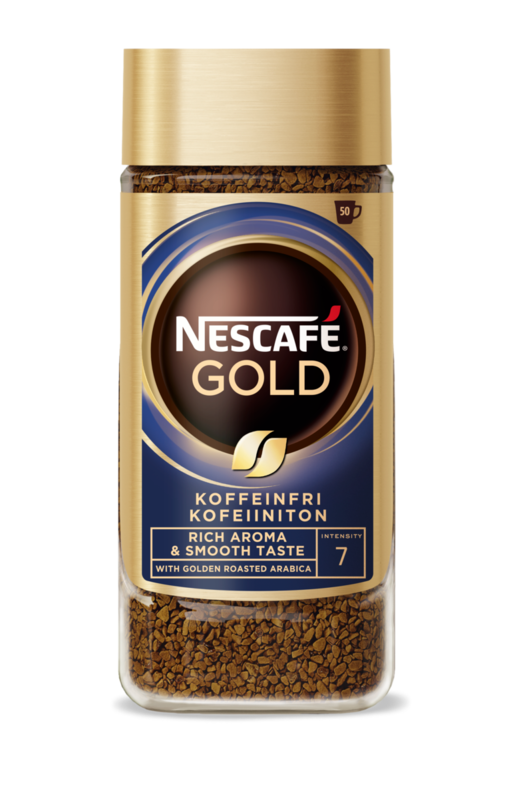 Nescafé Gold pikakahvi 100g kofeiiniton