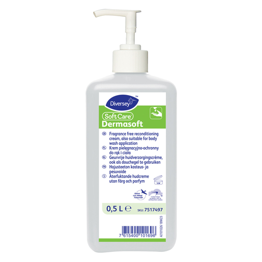 Soft Care Dermasoft H9 frangrance free reconditioning cream 500ml