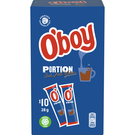 Oboy portion cocoapowder 10x28g