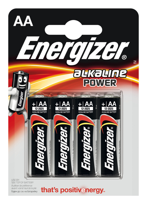 Energizer alkaline battery Power AA 4pcs