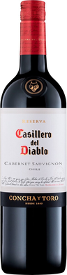Casillero del Diablo Cabernet Sauvignon Reserva 13,5% 0,75l punaviini