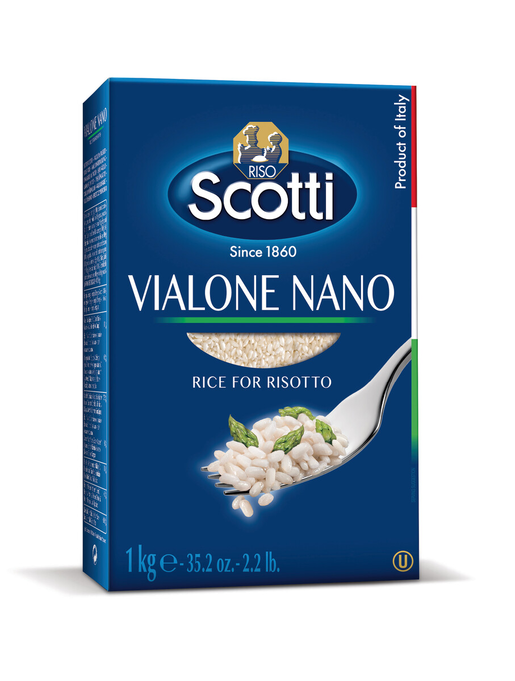 Riso Scotti Vialone Nano risottoriisi 1kg