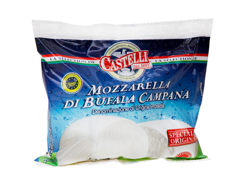 Castelli Mozzarella Bufala 125g mozzarellajuusto puhvelinmaidosta