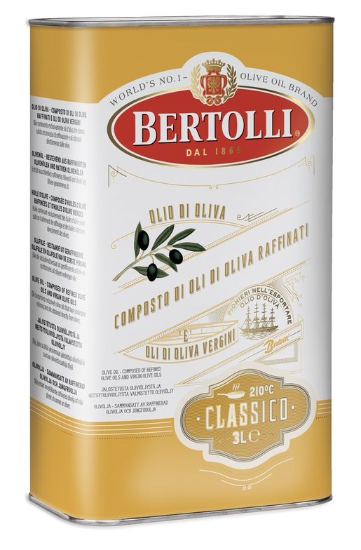 Bertolli Olio di Oliva Classico olive oil 3l
