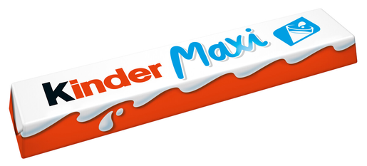 Kinder Maxi milk chocolate bar with milky filling 21g