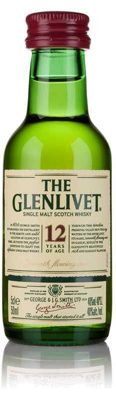 The Glenlivet Single Malt 12yo 5cl