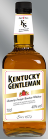 Kentucky Gentleman Bourbon Whiskey 40% 0,7l whiskey