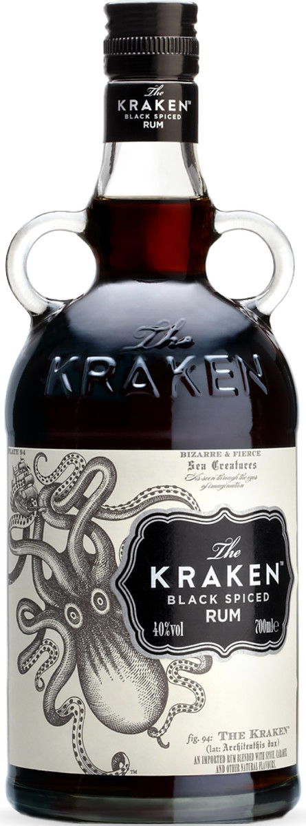 The Kraken Black Spiced Rum 40% 0,7l rom
