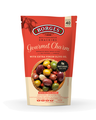 Borges Gourmet Charm gröna och svarta oliver med extra jungfruolivolja 350/160g