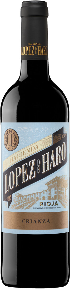 Hacienda Lopez de Haro Crianza 13,5% 0,75l rödvin