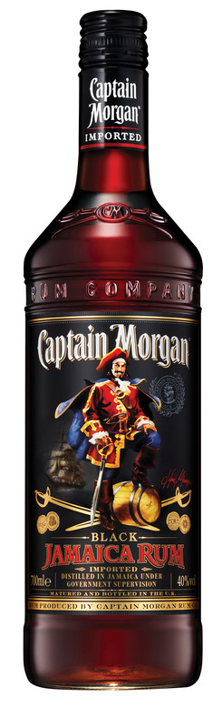 Captain Morgan Dark Rum 40% 0,7l rommi