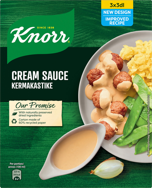 Knorr Sauce Mix Cream 3x24g