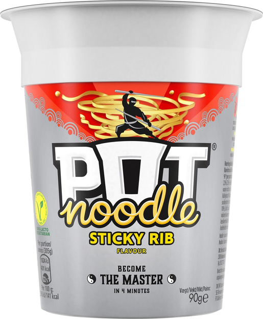 Pot Noodle Kuppinuudeli Sticky Rib 90 g