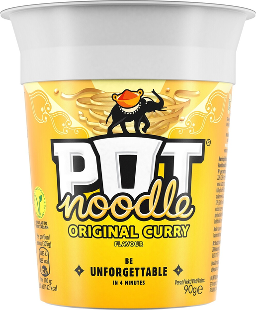 Pot Noodle Kuppinuudeli Original Curry 90 g