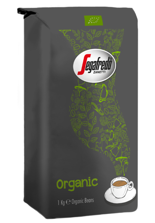 Segafredo organic espresso coffee beans 1kg