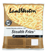 Lamb Weston Stealth Fries 9x9 ranskanperuna kuorellinen 2,5kg pakaste